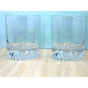 Kosta-Boda Calypso ? Low‎ Ball Glass Mid-Century Modern, No Markings